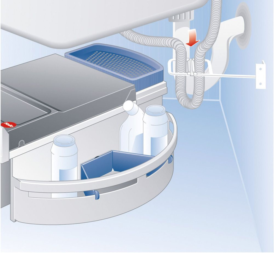 Фиксатор гибкого шланга, 445х190х85мм
