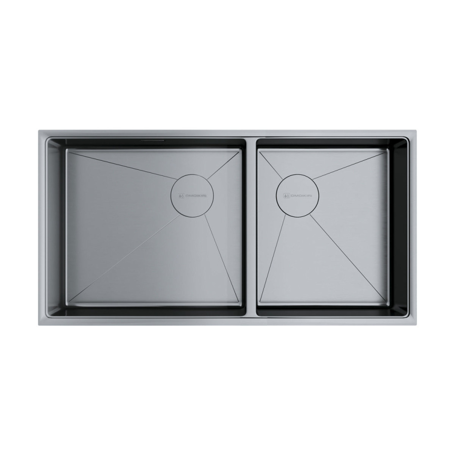 Мойка Taki 85-2-LB-U/IF SIDE IN, нержавеющая сталь, нержавеющая сталь