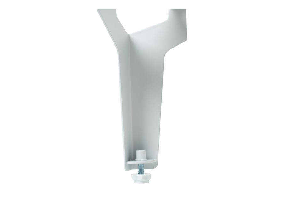 Опора регулируемая, h=150мм, металл, белый, JET