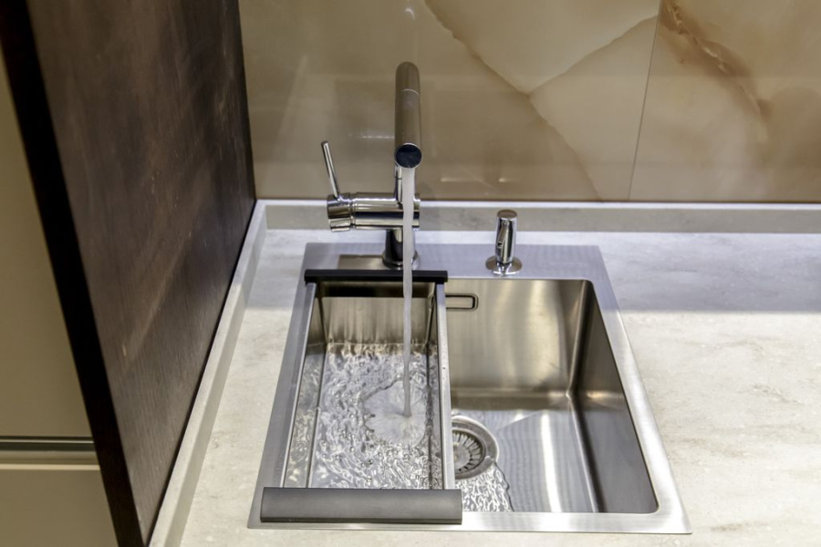 Коландер CO-02-GM, нержавеющая сталь, вороненая сталь