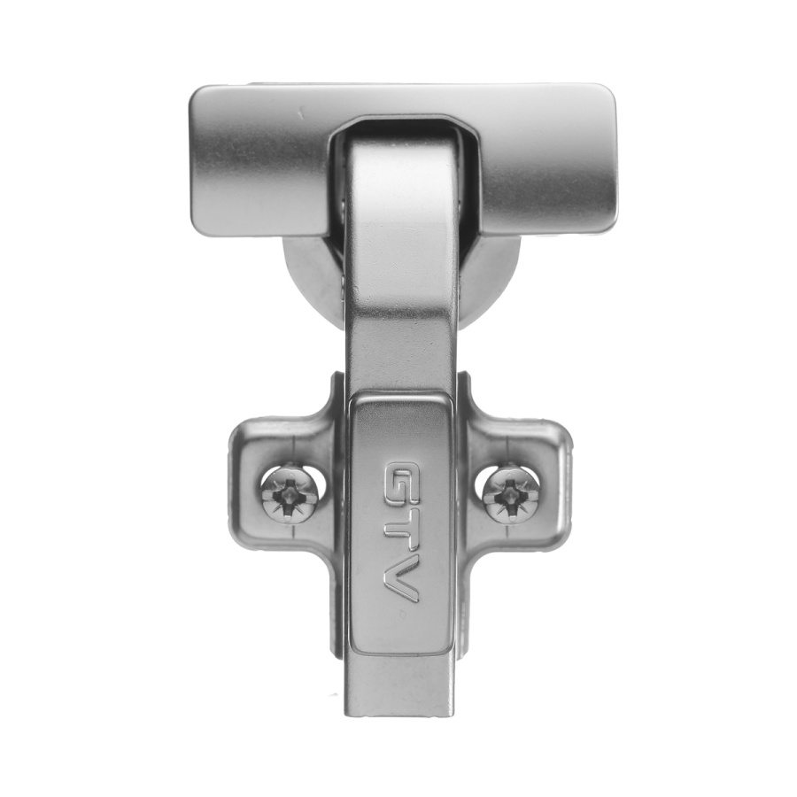 GTV Петля для фальшпанели, с планкой 0мм, с доводчиком, с еврошурупом, 45мм