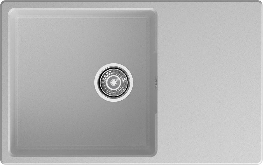 Мойка GranFest URBAN 678L, 780х490 мм, серый
