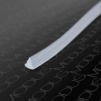 Уплотнитель для алюминиевого профиля для стекла MZ07, MZ17 прозрачный