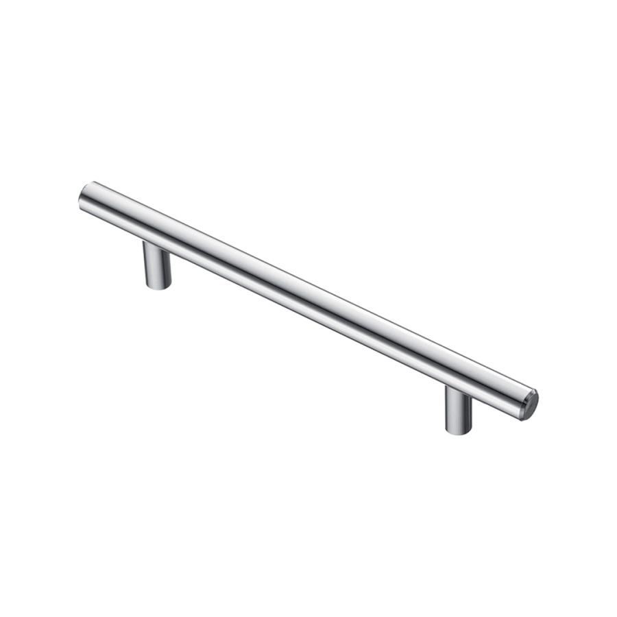 Ручка-рейлинг, хром, d=10мм, 128/188мм, Kerron