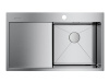Мойка Akisame 86-IN-R, нержавеющая сталь, нержавеющая сталь