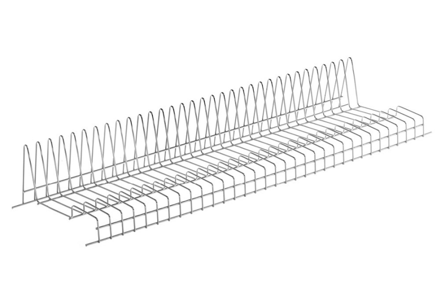 Решетка высокая сушки 450мм, для тарелок, хром