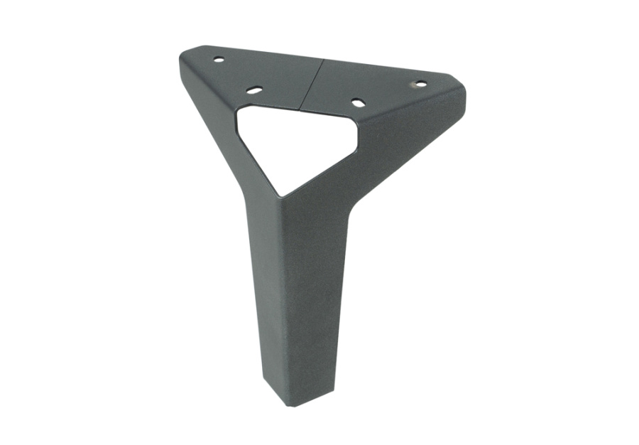 Опора нерегулируемая, h=150мм, металл, графит, JET