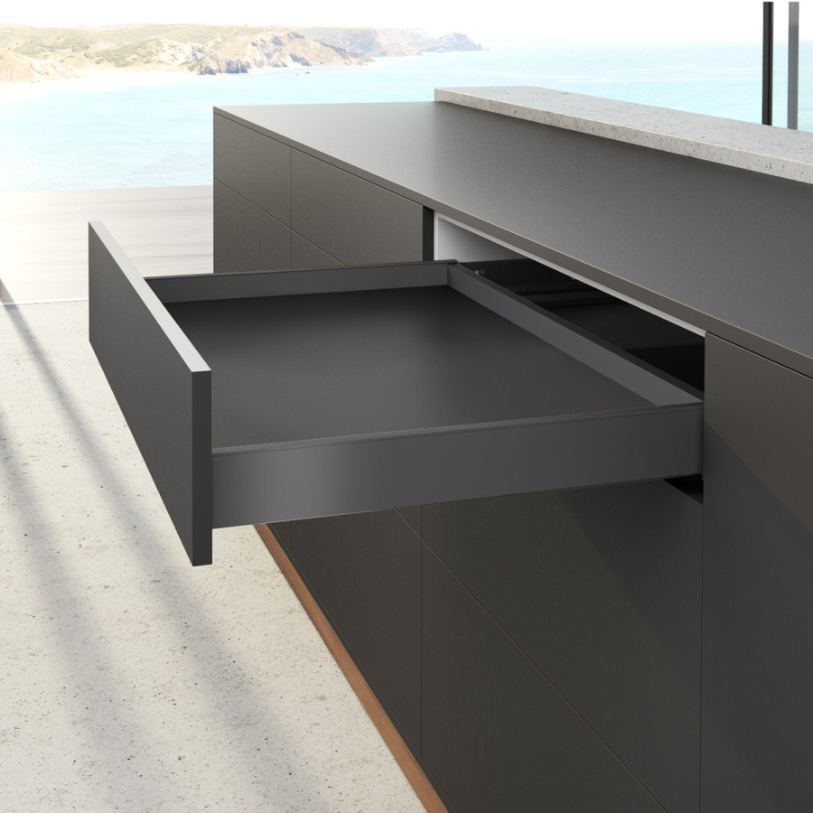 Комплект ящика AvanTech You, H77мм, NL400мм, антрацит