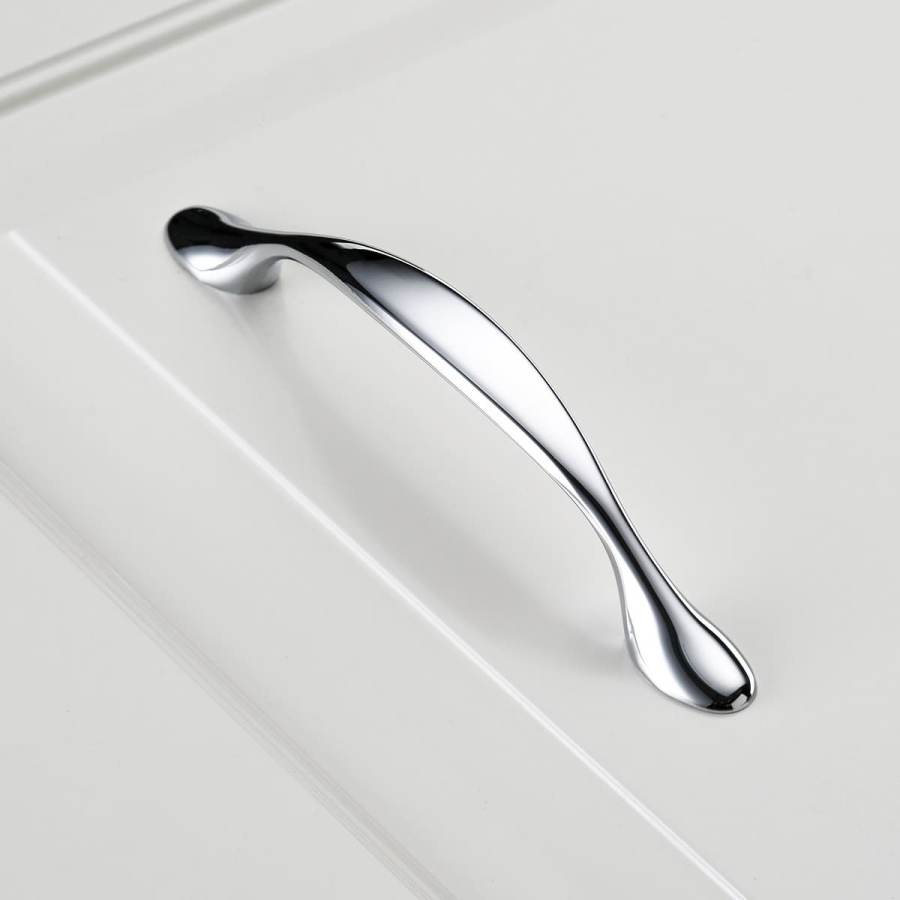 Ручка-скоба, CAMAIO, 96мм, металл, хром