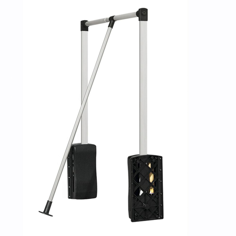 Пантограф масляный, 545-700мм, до 8кг, алюминий, черный, GTV