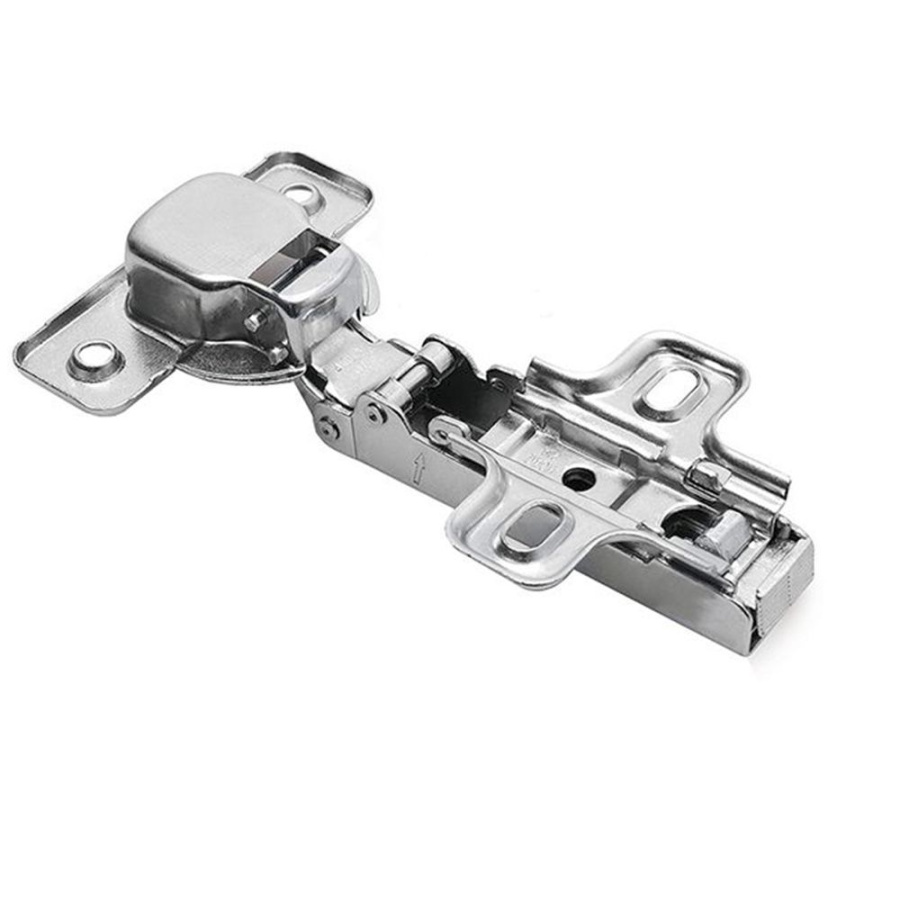 GTV Петля накладная, с планкой 0мм, клиповая, без пружины, БЕЗ еврошурупа, 45мм