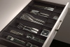 Лоток для столовых приборов, 411х473х55мм, в шкаф 500 мм, черный, Blum Legrabox