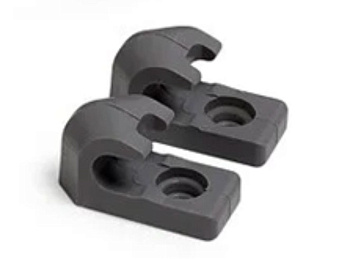 Полкодержатель-клипса для полки сетчатой и корзин для белья, черный