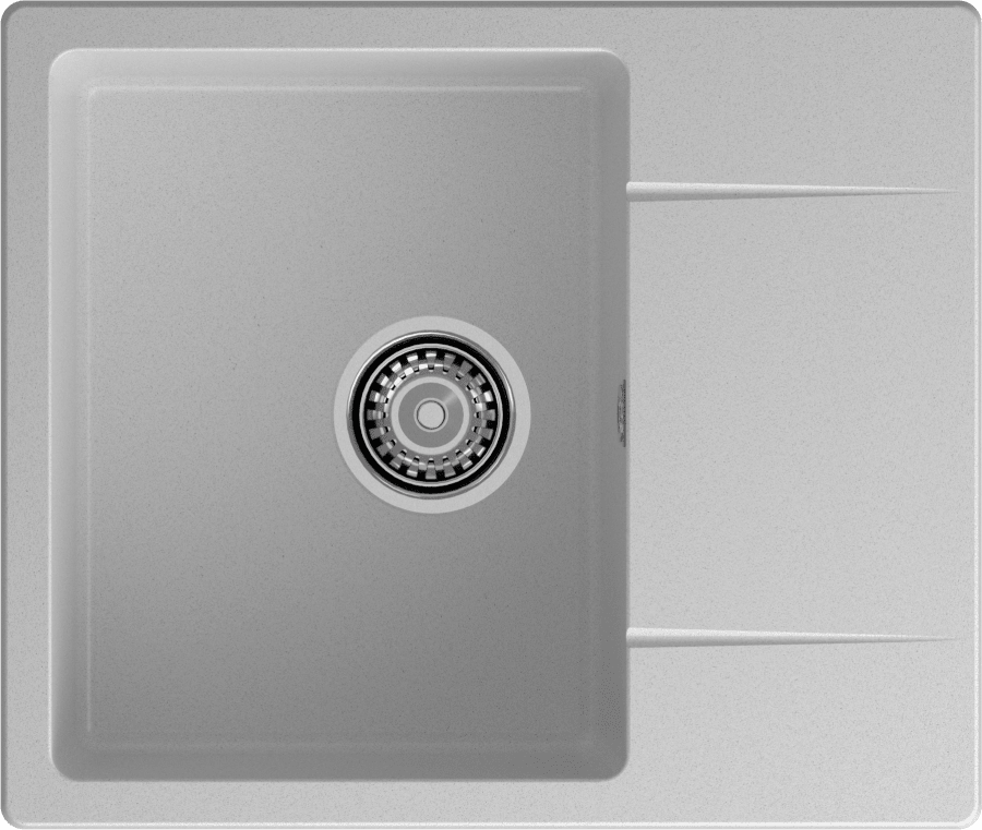 Мойка GranFest URBAN 258L, 580х490 мм, серый