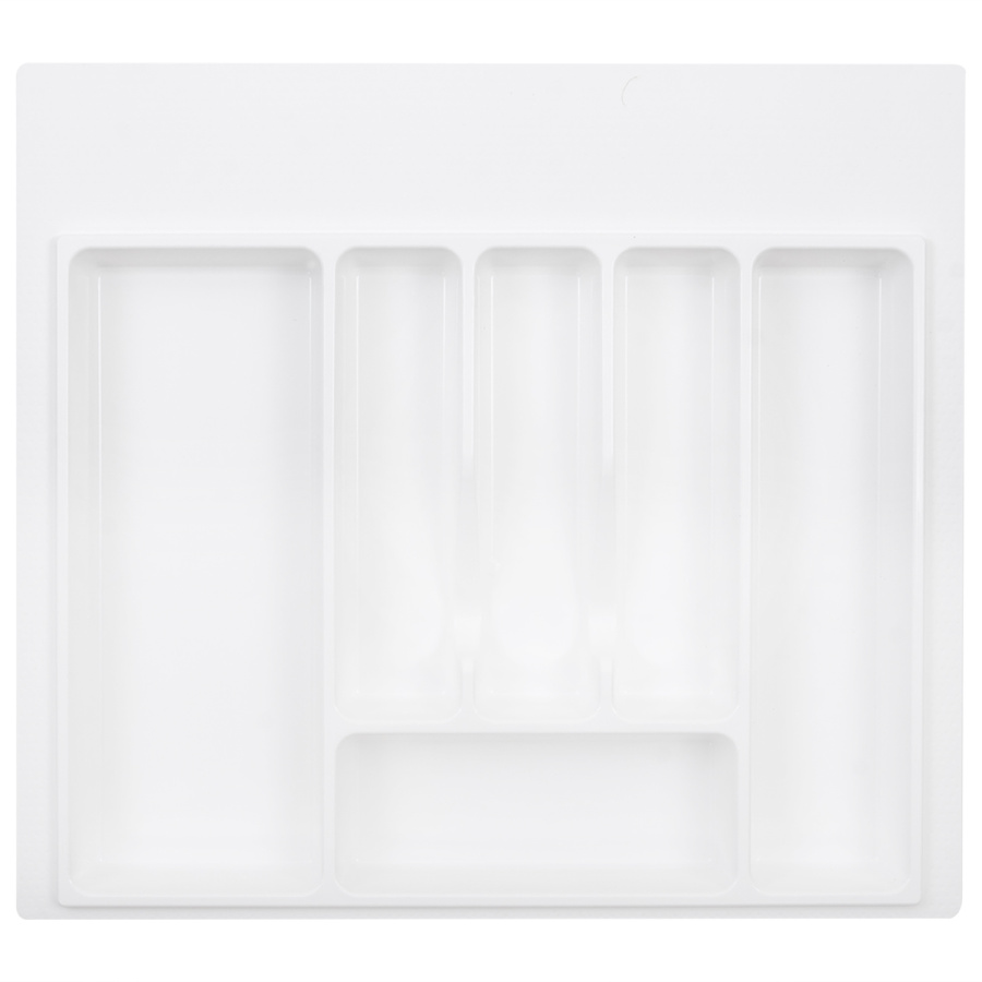 Вкладыш на 600мм для кухонных принадлежностей, 391-490х505-540мм, белый, Volpato