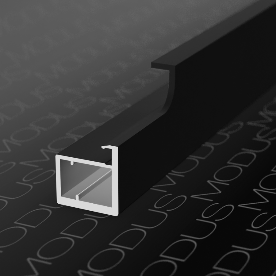 Профиль-ручка MF21NEW, L=2850мм, черный