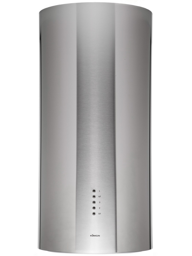 Вытяжка настенная Enso Steel, 38 см, б/уг. фильтра, нерж. сталь, Konigin