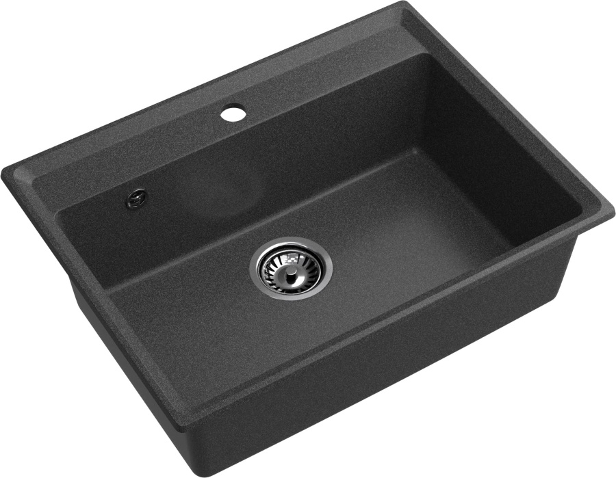 Мойка GranFest LEVEL 660, 660х500 мм, графит
