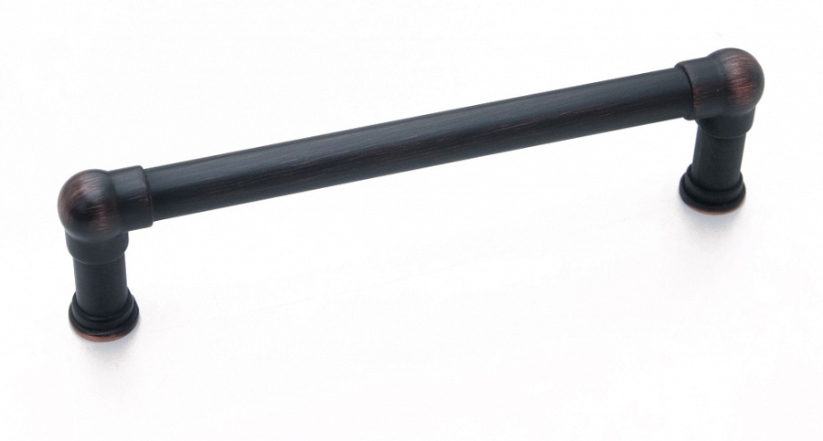 Ручка-скоба, 181, 128мм, металл, браш античная медь