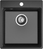 Мойка GranFest LEVEL 420, 420х480 мм, черный