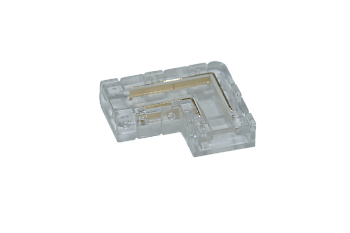 8мм. Коннектор угловой лента-лента для одноцветных лент, ножничный, Jet