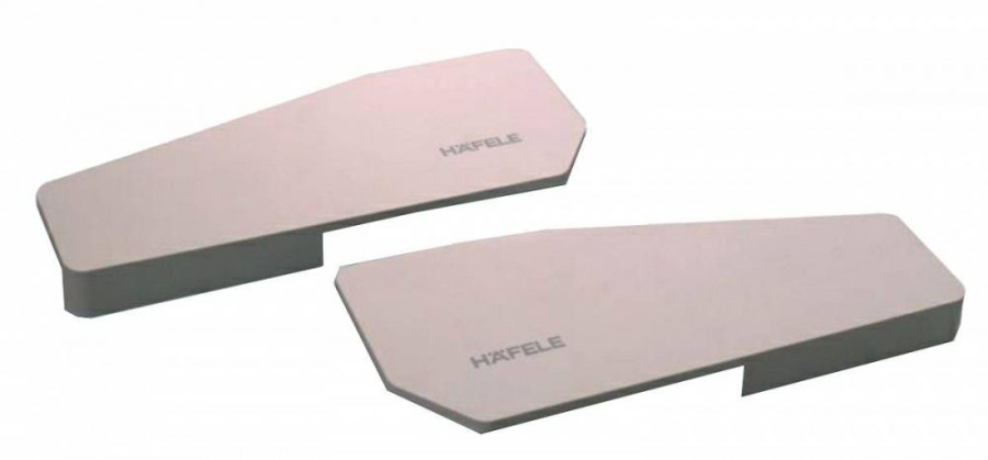 Заглушки ФриФолд, левая+правая, серый, Hafele