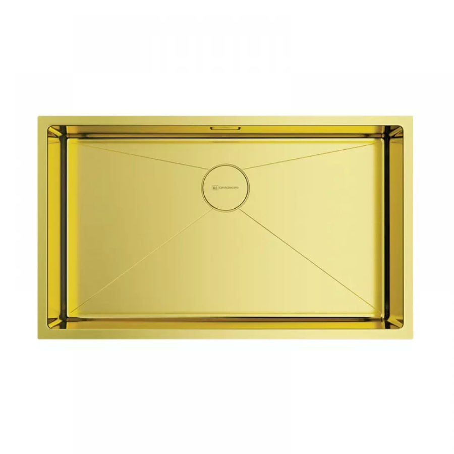 Мойка Taki 74-U/IF-LG, нержавеющая сталь, светлое золото