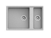 Мойка GranFest LEVEL 760K, 760х500 мм, серый