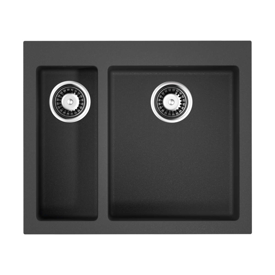 Мойка Bosen 59-2-BL, Tetogranit/черный