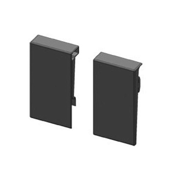 Держатель передней панели ящика ALPHABOX, H116, Samet