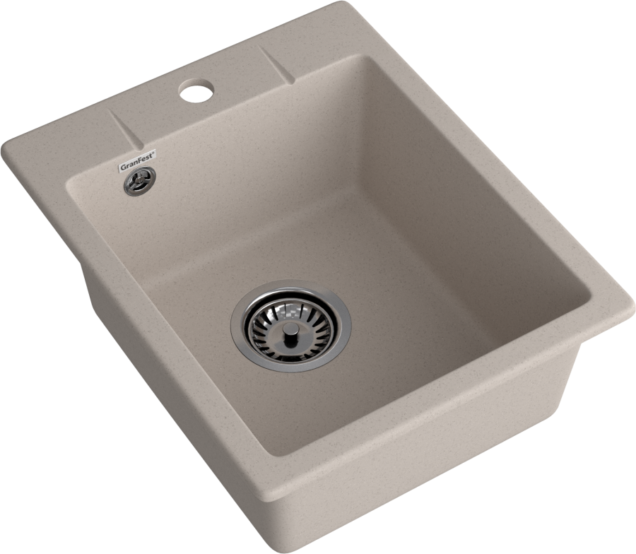 Мойка GranFest URBAN 240, 400х490 мм, песочный