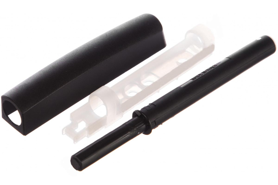 Толкатель Push Open для петель с пружиной, 37мм, с демпфером, черный, MACO