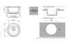 Мойка GranFest RONDO 510, d=508 мм, серый