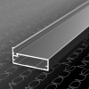 MZ17 Алюминиевый профиль для стекла, 45х20,2мм, L=6000мм, черный браш