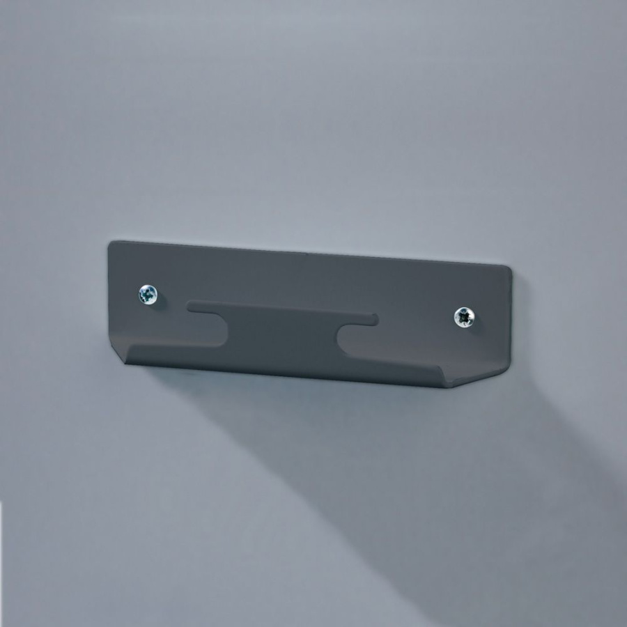 Крепеж стремянки "Step-fix 2019" к стене, 144х37х30мм, сталь, антрацит