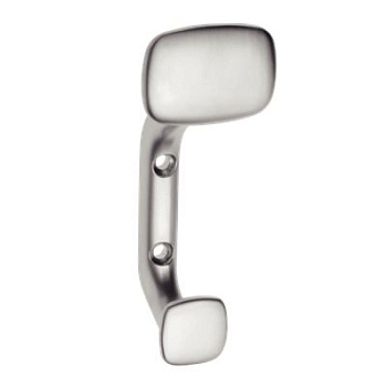 Крючок, TOLEDO С, двухрожковый, металл, алюминий, GTV