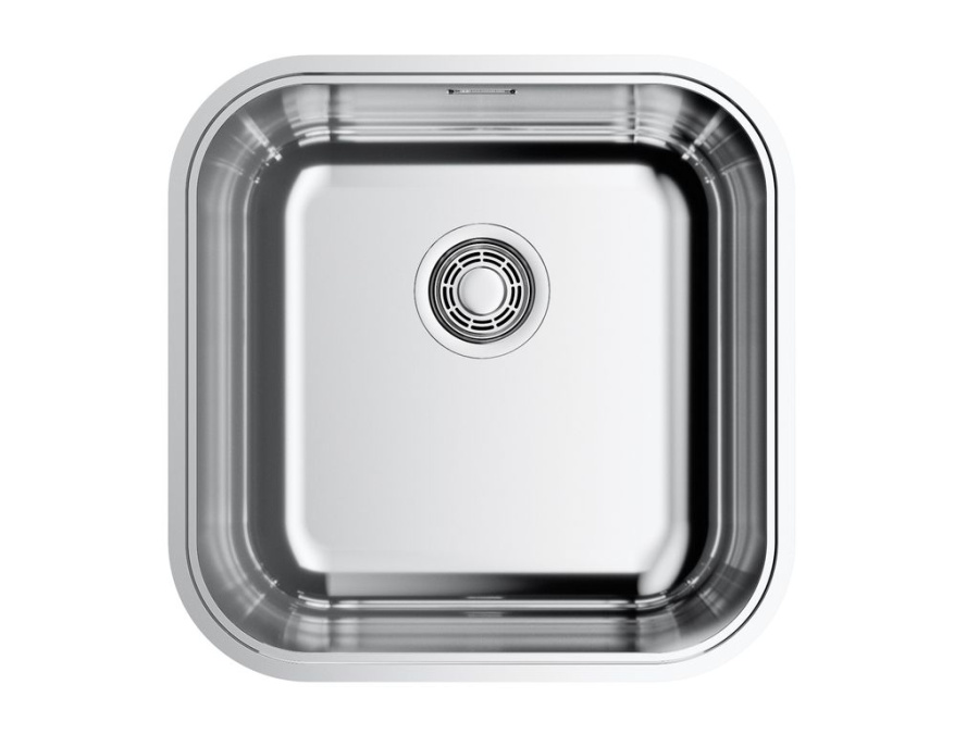 Мойка Omi 44-U/I-IN Quadro, нержавеющая сталь, нержавеющая сталь