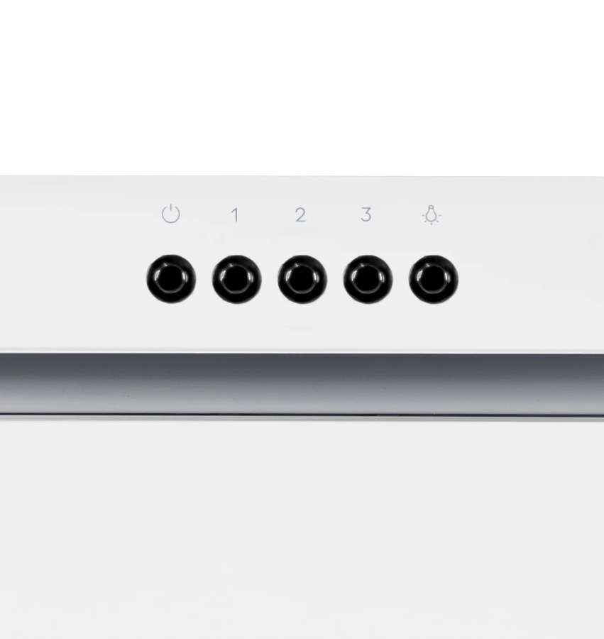 Вытяжка полновстраиваемая GS BLOC G 600 WHITE, 60см, б/угольного фильтра, белый, Lex