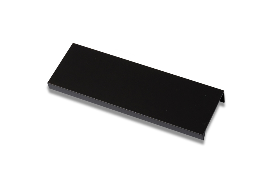 Ручка-профиль, CA-1, 128/156мм, металл, черный