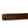 Плинтус LB-37, L=3000мм, мрамор де мази темный