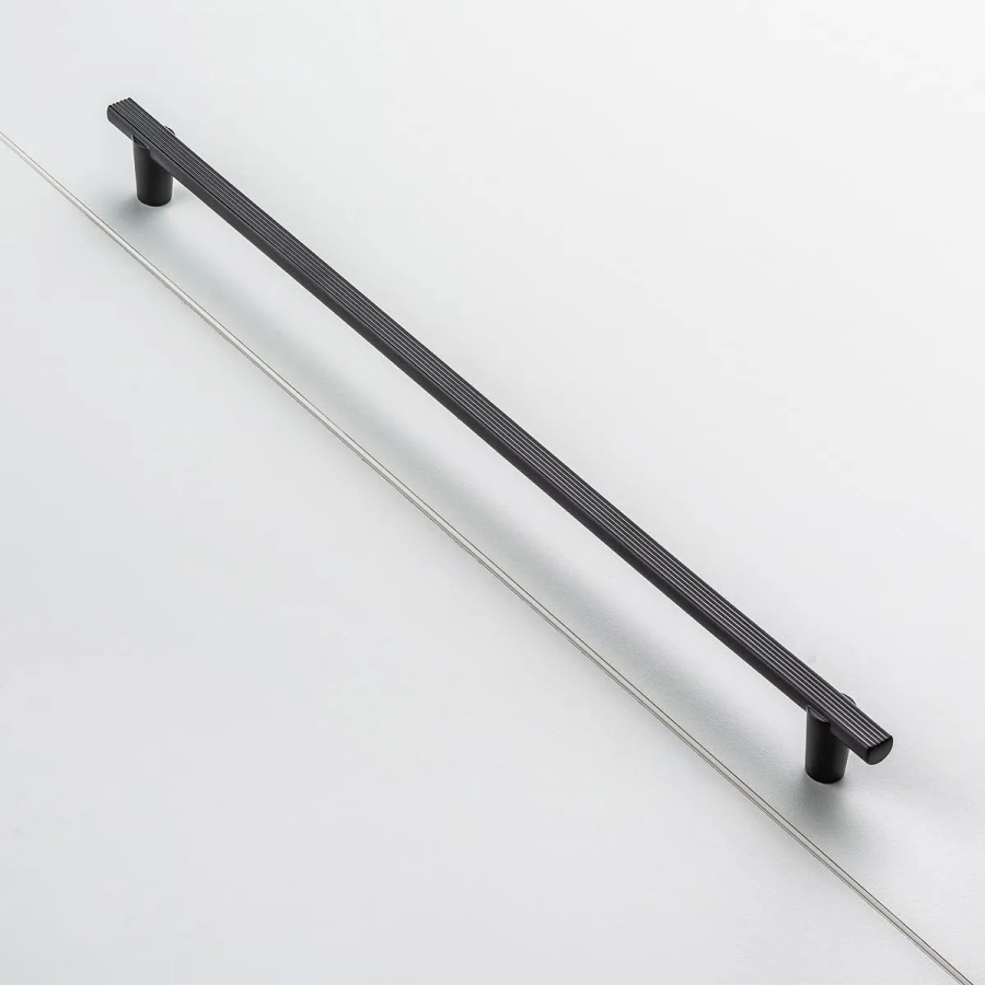 Ручка-скоба, RAY, 320мм, металл, черный матовый