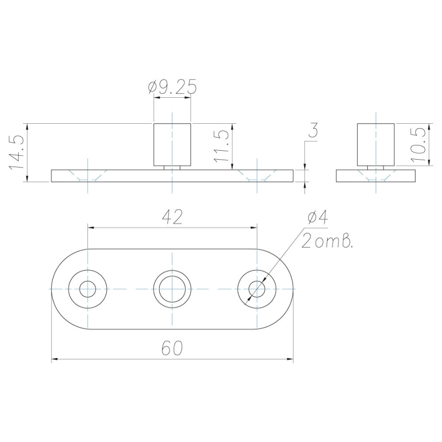 Ролик нижний В-104-2 для B-103/104