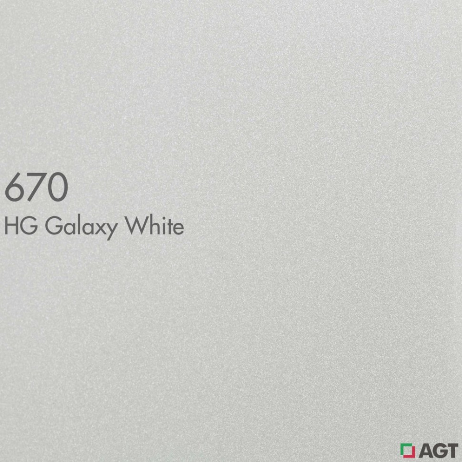 Панель, 670/3082, 18мм, 1220х2800мм, галакси белый/белый, AGT