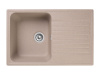 Мойка GranFest QUARZ 78, 736х476 мм, песочный (прямоугольная, без сифона)