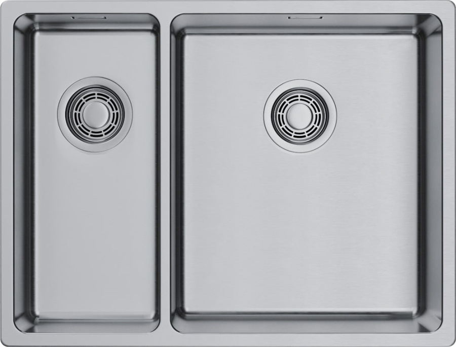 Мойка Tadzava 58-2-U/I-IN-R ULTRA 15, нержавеющая сталь, нержавеющая сталь