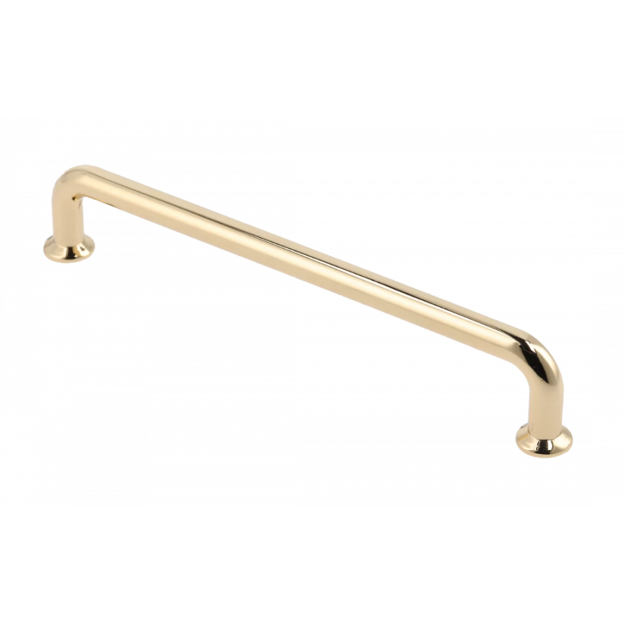 Ручка-скоба, NORD, 128мм, металл, золото