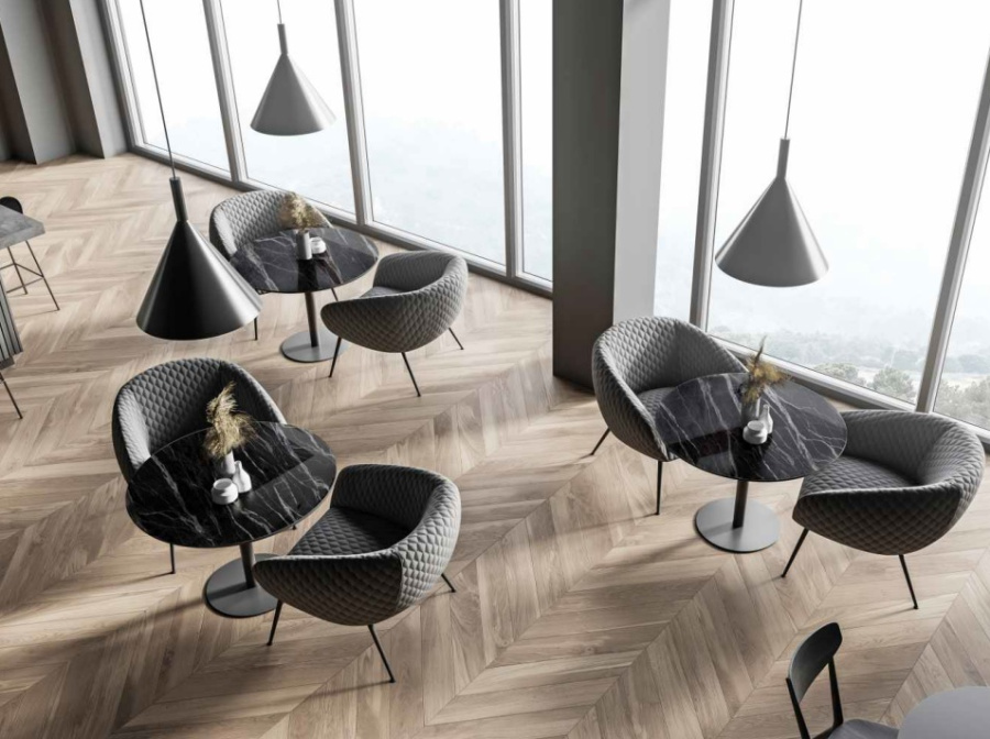 Панель, LA1204, 18мм, 1220х2800мм, УФ лак, матовый, 5K