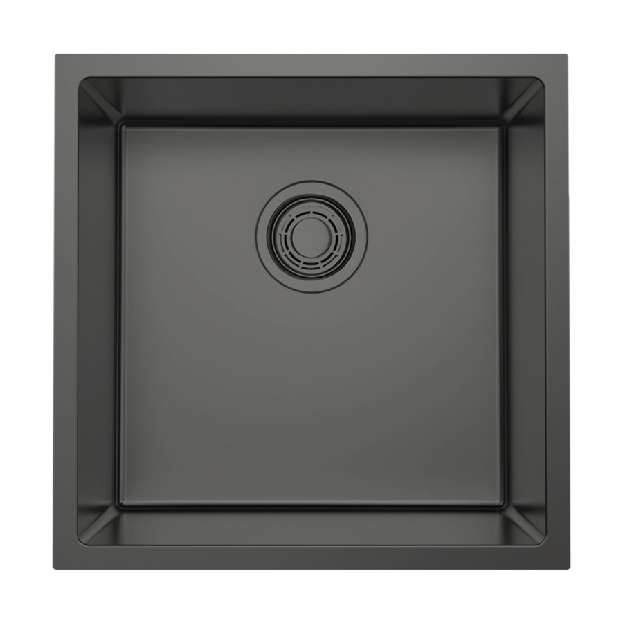 Мойка Tadzava 44-U/I ULTRA-GM, нержавеющая сталь, вороненая сталь