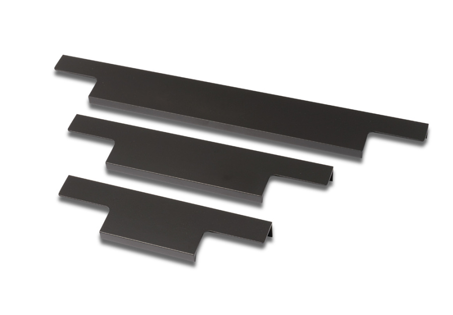 Ручка-профиль, CA1.2, 224/296мм, металл, черный