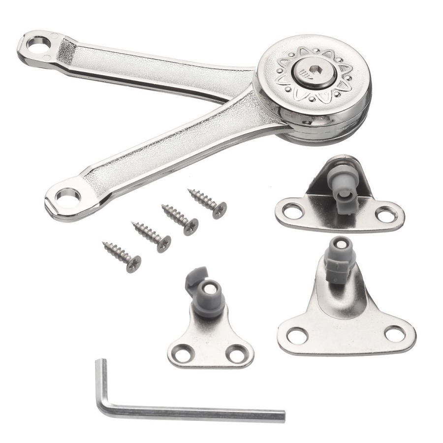 Кронштейн цветок, сталь, хром, GTV